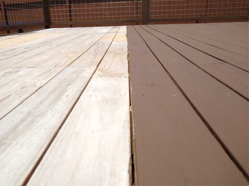 deck staining in buda texas